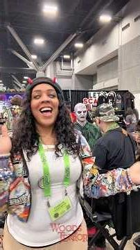 Lord Voldemort makeup demonstration at the WOTfx booth 🪄 #woodsofterror #lordvoldemort #makeup