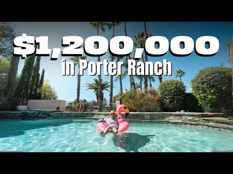 Porter Ranch Home Tour | Saltwater Pool, Smart Home Tech & Mountain Views | Moving to Porter Ranch