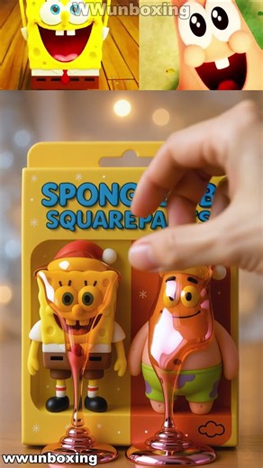 Gummy Toys Sponge Bob X Patrick cartoon #unboxing #spongebob #patrick #animation