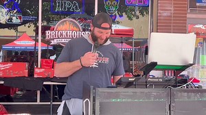 The 35th Annual Apache Football BBq & 2nd Annual 7th Street Fan Fest is happening now until 7pm, in front of Brickhouse Bar & Grill. Tickets are $15 for a dinner plate. Sanger High Apache Football Head Coach Matt Logue wanted to thank all the sponsors and all those supporting todays fundraiser. Thank you to Pitman Farms for the chicken, Academy Hardware for the Milwaukee tools, Just Valley Painting, Academy West insurance, Ranch Market, Chevrolet Buick of Sanger, Mavericks and thank you to Brick