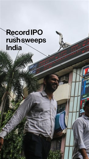 2K views · 26 reactions | A record month for India’s IPO market, powered by Tata Capital and LG Electronics’ billion-dollar offerings. Here's what’s behind the frenzy. bloom.bg/3KD0jAW | Bloomberg | Facebook