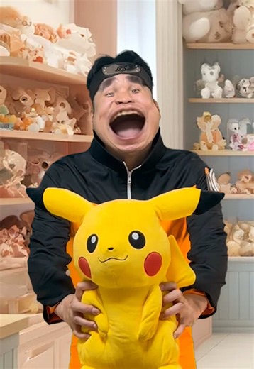 Pikachu Meets Naruto and Ronald: A Funny Mashup