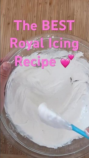 The ONLY Royal Icing Recipe You’ll Need! #royalicing #sugarcookiedecorating
