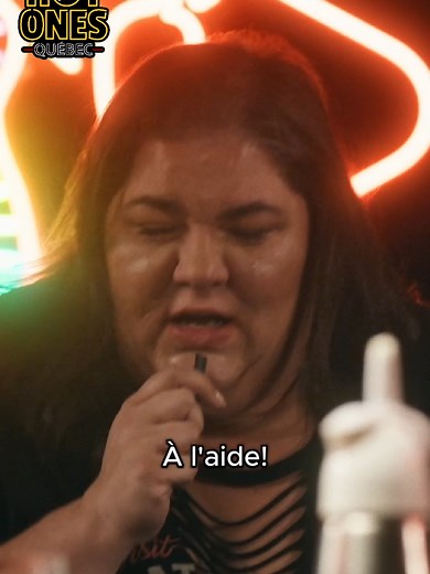 Christine Morency dans Hot Ones Québec