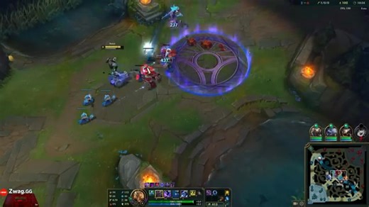 The Burn Nasus build that nobody can beat in lane... (TOO MUCH POKE) | Zwag Xerath