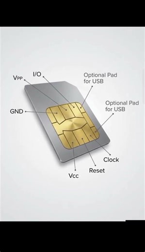 SIM Card Secrets: The Tiny Chip That Runs Your Mobile Life! 🤯 #shorts #techknowledge #mobile