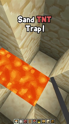 Taturr on Instagram: "Minecraft Sand TNT trap (VEM NO PIQUE) #minecraft #reels"
