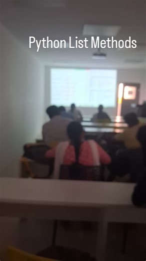 Python Collections List Methods #python #pythonfullstack #pythonprogramming | Ameerpet Technologies