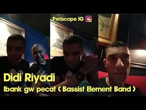 Didi Riyadi Pecat Bassist Element Band