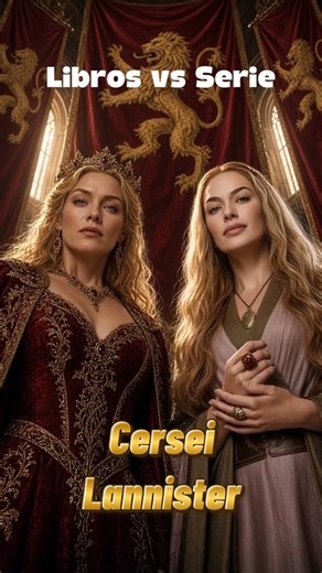 House Lannister: Libro vs. Serie Juego de Tronos (Game of Thrones) #gameofthrones
