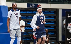 Booker, Durant embrace new roles for Team USA in Paris Olympics
