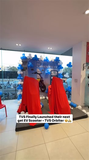 Book All New TVS Orbiter from @satbhaiya.tvs 😱🛵 Near Satya Sai Sq., Opposite Shalimar Township | World Cup Sq., Ring Road . . TVS Finally Launched their Next Get EV Scooter ~ TVS Orbiter # 158 Kilometres of range # 845 MM Super Spacious Seat # Available in 6 Stunning Colours # 34 Litres of Big Boot Space # Cruise Control Feature # Hill Hold Assist Feature . . Ex Showroom Price Starts from ₹1.04 Lakhs Only . . BOOK NOW FROM SATBHAIYA TVS #ADDRESS - 1. Opposite Shalimar Township, Near Satya Sai 