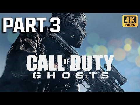 Call of Duty: Ghosts Gameplay Walkthrough Part 3 – No Man's Land + Rorke File [4K 60FPS]