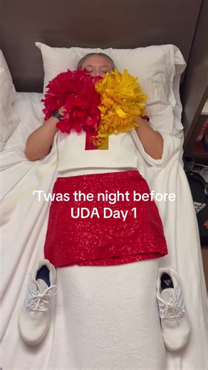 We are so excited for UDA Day 1! Jazz and Spirit Game Day here we come❤️💛 #uda #udanationals #dance #danceteam #collegedance @hayleecaskey @madi @Jentry Heath @ava arehart