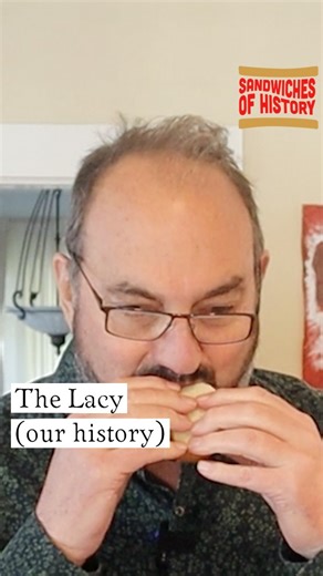 I have seen a ton of “sandwiches of our history” that combine peanut butter and other things. But today’s sandwich, The Lacy, submitted by Christina, is the first to add avocado to the mix. Apparently, her grandpa’s “plus up” would be to add Colby cheese (which, oddly enough, isn’t in a number of stores near me. Colby Jack is but that’s a slightly different animal to me). I opted to plus it up differently (feign surprise here lol) Snag some Sandwiches of History hoodies, t-shirts, beanies, and m