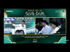 Full Gusmus Haul 16. Gusdur Seorang Hamba Ikhlas yg telah selesai dengan dirinya