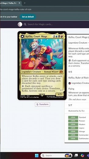 Key Final Fantasy Cards in Brawl | Kefka, Court Mage | #mtgbrawl #commander