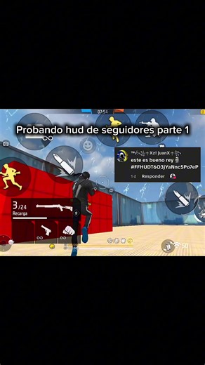 Cómo comentar tu HUD para salir en la parte 2 | HUD 4 dedos Free Fire