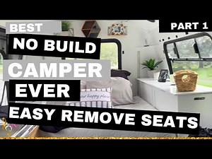 SHUTTLE BUS CAMPER CONVERSION - NO BUILD! - PART 1: REMOVE SEATS THE EASY WAY! VAN LIFE OVER 40