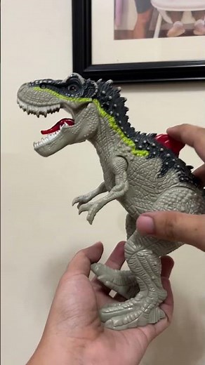 Indominus Rex Toy with Realistic Movement! Jurassic World Dinosaur #dinosaurtoy #jurassicworld #toys