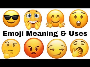 All Emoji Meaning With Pictures | Emoji Meaning & Uses | All Whatsapp Face Emojis | Star Kids