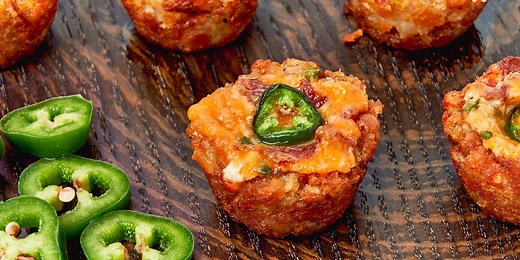 Jalapeno Popper Hash Brown Cups