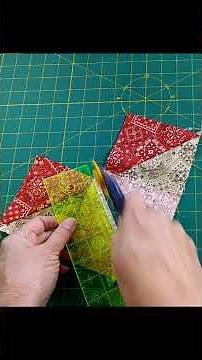 Precision Cutting Trick That Transforms Your No Waste Flying Geese Blocks #tutorial #hack
