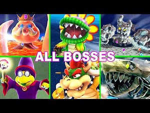 Super Mario Galaxy All Bosses Fight (No Damage)