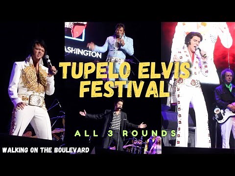 Ultimate Elvis Tribute Artist Competition COMPLETE 2024 Tupelo Elvis Festival Round 1, 2 and 3