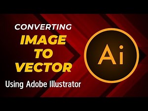 How to Convert Image to Vector Using Adobe Illustrator ║ Logo Vector Tracing.
