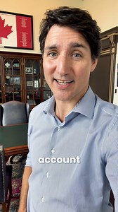 138K views · 3.4K reactions | Check your bank account. | Justin Trudeau | Facebook
