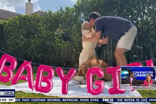 FOX 26 Houston meteorologist makes surprise baby announcement
