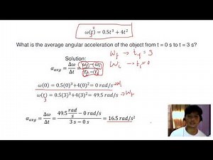 Average Angular Acceleration and Instantaneous Angular Acceleration Review