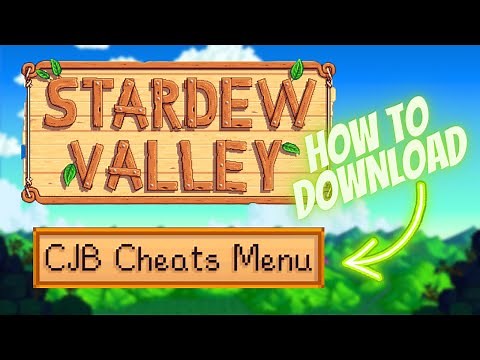 How to Quickly Download CJB Cheats Menu Mod in 2 Minutes! - Stardew Valley 2025