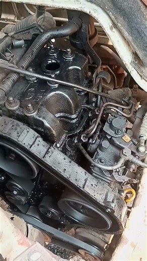 Engine back compressor issue. #repair #mechanic #engine #shorts #diycrafts #diy