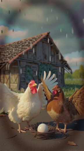 Chicken & Duck: A Heartwarming Story of Friendship 🐔🦆। #Shorts#AnimalFriendship