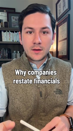 Understanding Financial Restatements in Business