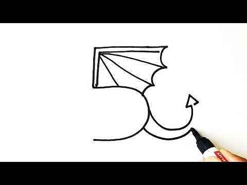 Drawing a Dragon using only 5 Number - Draw a Dragon Using Numbers: Easy Tutorial!