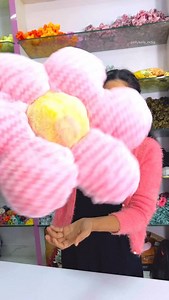 How to make flower cushions at home 🌸✨ Aaj maine ek shoot video banaya jisme maine pink & yellow fur ka use karke cute flower cushions banaye 🌼💖 Easy steps, soft fur & beautiful colors – perfect for home décor 🏡 Try it yourself and give your space a cozy floral touch 🌸 Like, share & follow for more DIY ideas 💕” Agar aap chaho to thoda short & trendy version bhi use kar sakti ho: “DIY Flower Cushions 🌸 Pink & yellow fur se banaye soft flower cushions at home 💖💛 Easy, cute & perfect for d