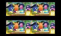 Mix of 4 videos from youtube : up to faster 4 parison to Os Backyardigans