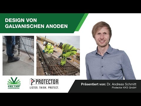 Design von galvanischen Anoden