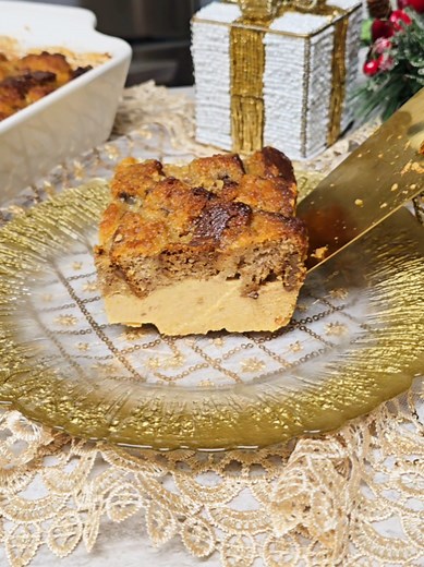 The Best Banana Nut Bread Pudding Recipe