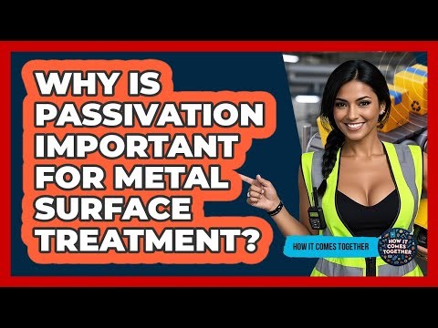 Why Is Passivation Important For Metal Surface Treatment? - How It Comes Together