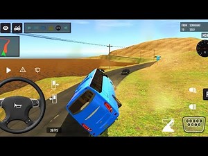 Indonesia Coach bus driving | Euro bus simulator 2025 Android gameplay,