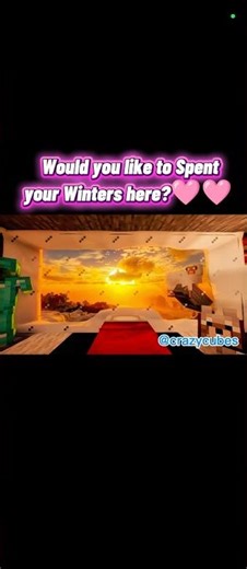 Minecraft Winter moments☃️