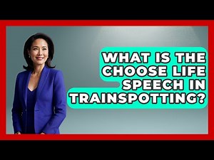 What Is The Choose Life Speech In Trainspotting? - Famous Movies Club