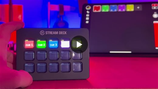 #stagelight #lightingcontrol #streamdeck #studiolighting #dmx #indiedev | Marko Seifert
