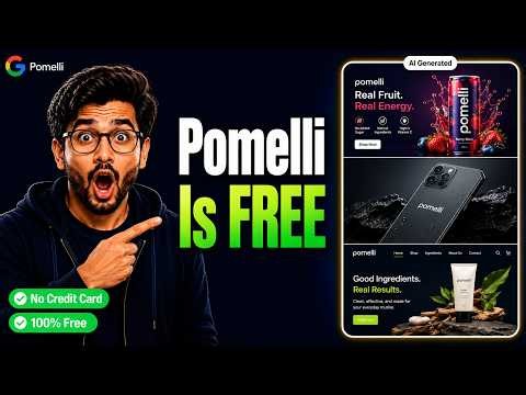 Google's FREE AI Creates Ads, Posts & More From Your Website — Pomelli 2026