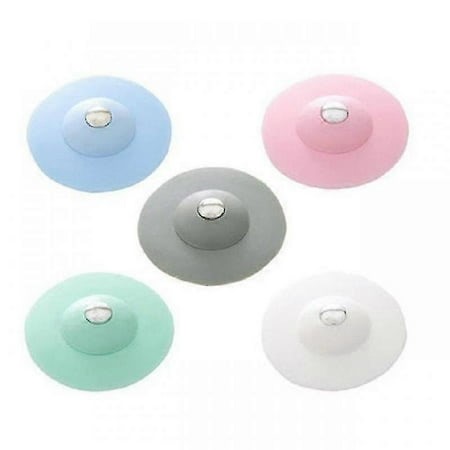 5 Pieces Of Universal Drain Plugs For Kitchen And Bathroomkitchen Press Type Deodorant Closed Silicone Flying Saucer Floor Drain Bathroom Bounce - Walmart.ca
