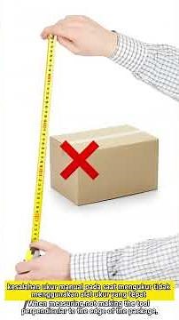 How to Measure Package Dimensions CORRECTLY | Avoid Extra Shipping Fees!